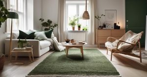 Dywan butelkowa zieleń IKEA – inspiracje i porady