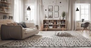 Dywan w gwiazdki – inspiracje i porady