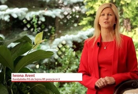 Iwona Arent podczas posiedzenia komisji sejmowej.