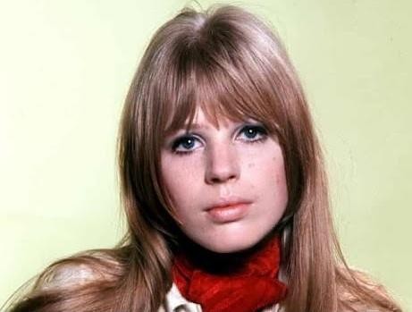 Marianne Faithfull w studiu nagraniowym podczas sesji do albumu 